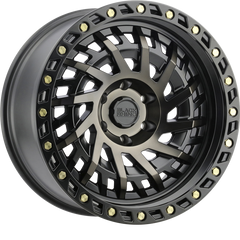 Black Rhino 20x9.5 Shredder Matte Black w/ Machined Dark Tint +12mm