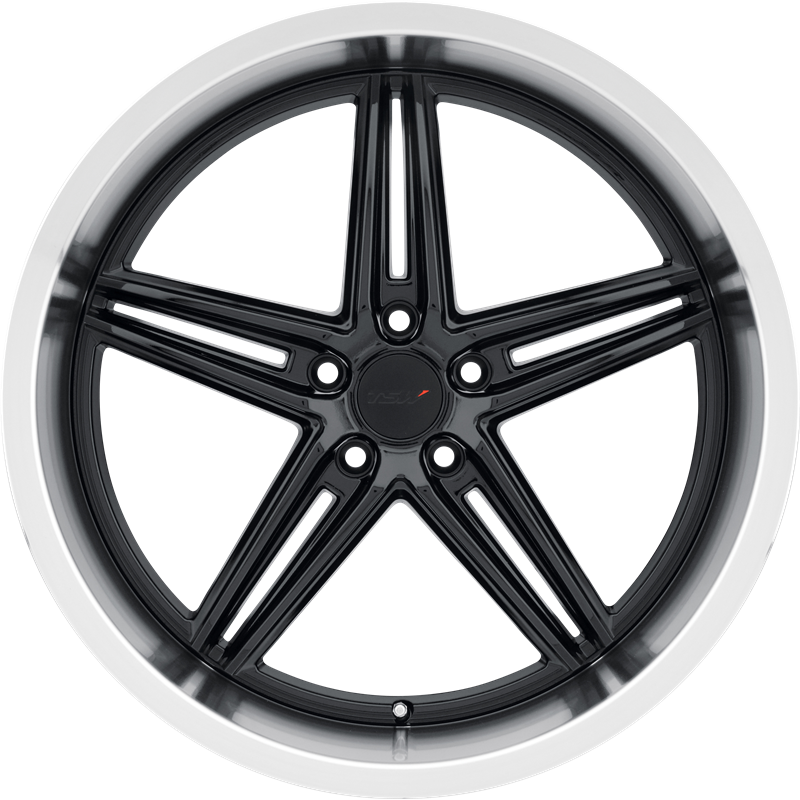 TSW 18x9.5 Variante Gloss Black w/ Machined Lip +39mm