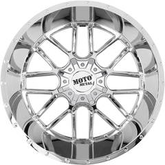 Moto Metal 20x12 MO986 Siege Chrome -44mm