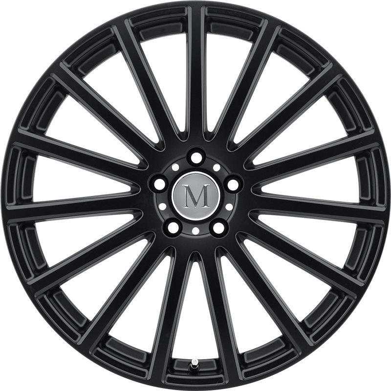 Mandrus 18x8.5 Rotec Matte Black +43mm