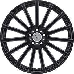 Mandrus 18x8.5 Rotec Matte Black +43mm