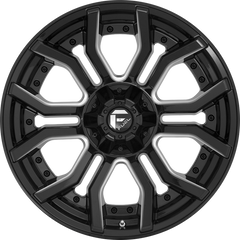 Fuel 20x9 D711 Rage Gloss Black Milled +1mm