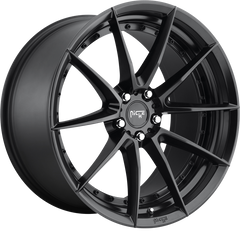 Niche 20x9 M196 Sector Matte Black +35mm