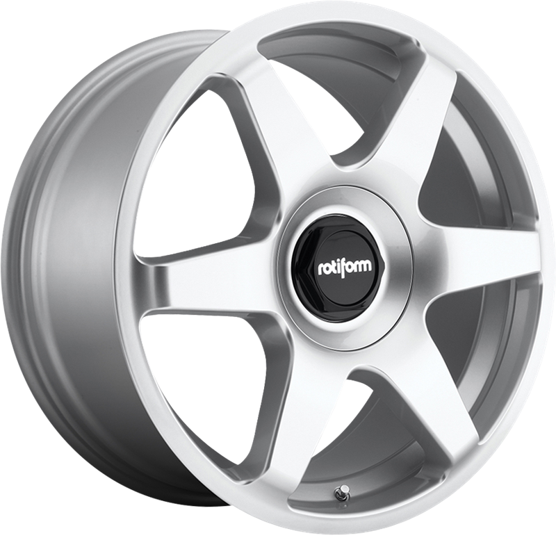 Rotiform 18x8.5 R114 SIX Gloss Silver +35mm