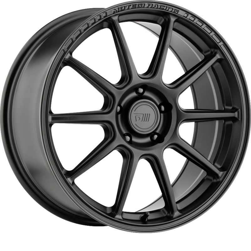 Motegi Racing 18x8.5 MR140 Satin Black +45mm