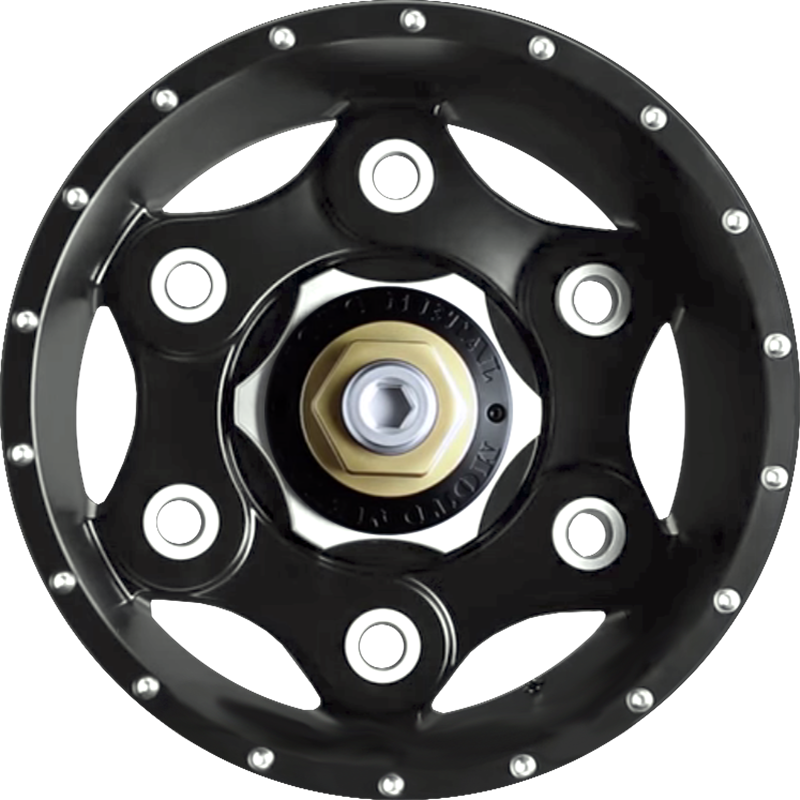 Moto Metal 20x12 MO977 Link Satin Black -44mm