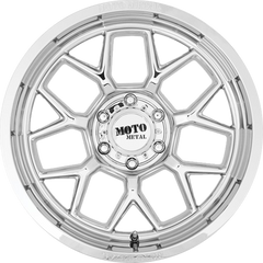 Moto Metal 20x10 MO803 Chrome -18mm