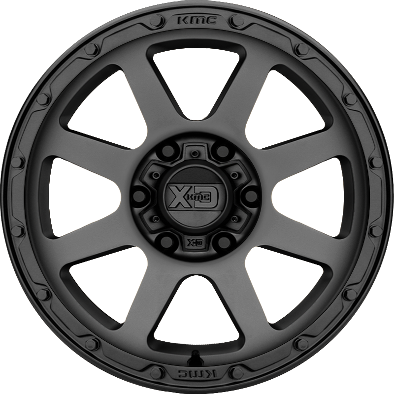 XD 18x8.5 XD134 Addict 2 Matte Black +0mm