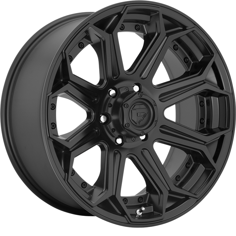 Fuel 18x9 D706 Siege Matte Black -12mm