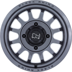 Black Rhino Powersports 15x7 Rapid UTV Gloss Gunmetal +10mm