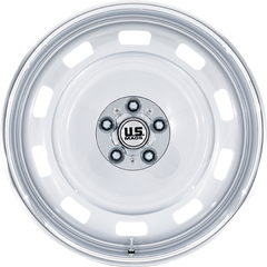 US Mags 20x10 UC143 Scottsdale Silver w/ Diamond Cut Lip +6mm