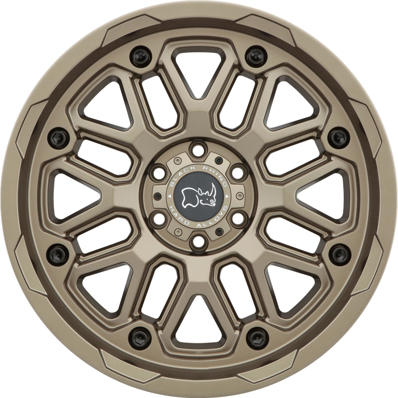 Black Rhino 20x9.5 Hollister Bronze +12mm