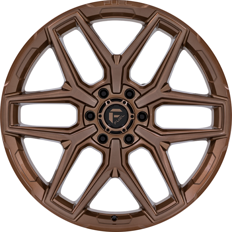 Fuel 17x9 Flux Platinum Bronze -12mm