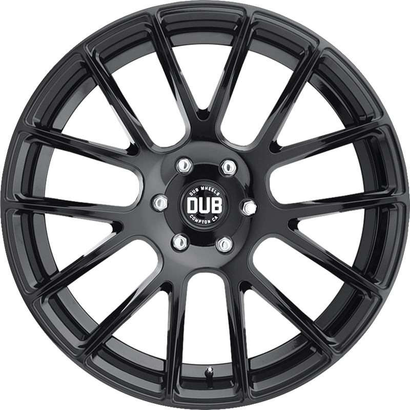 DUB 20x9 S205 Luxe Gloss Black +30mm