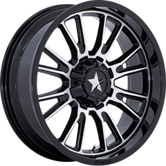 MSA Offroad Wheels 15x7 M51 Thunderlips Gloss Black Machined +10mm