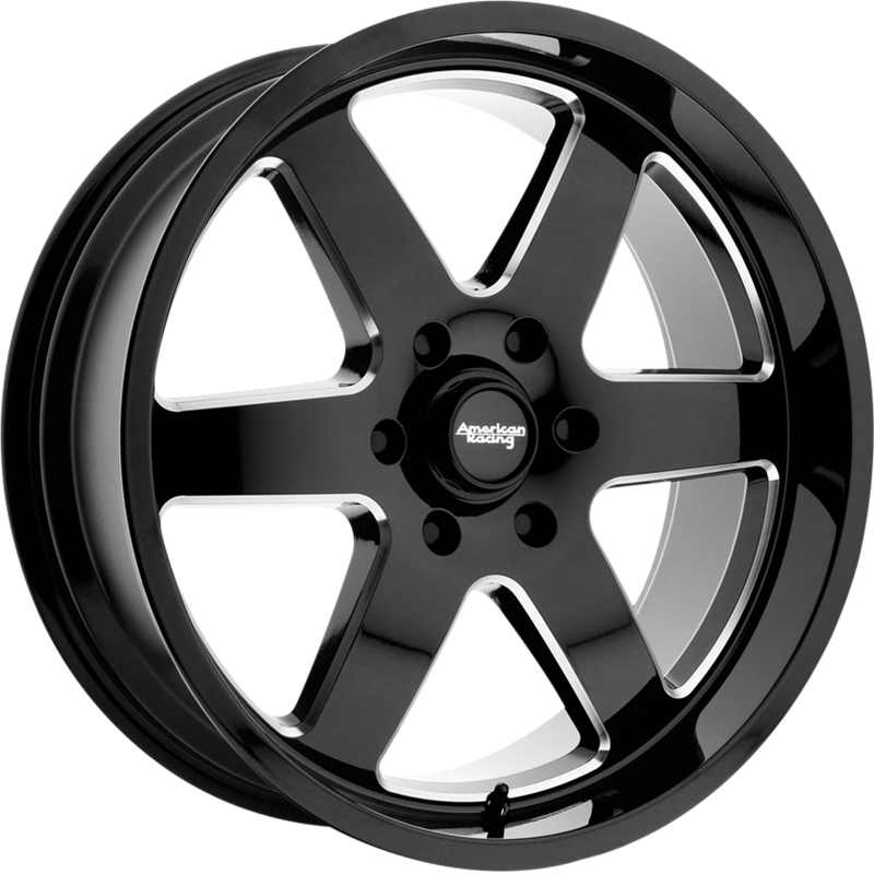 American Racing 20x9 AR926 Patrol Gloss Black Milled +12mm