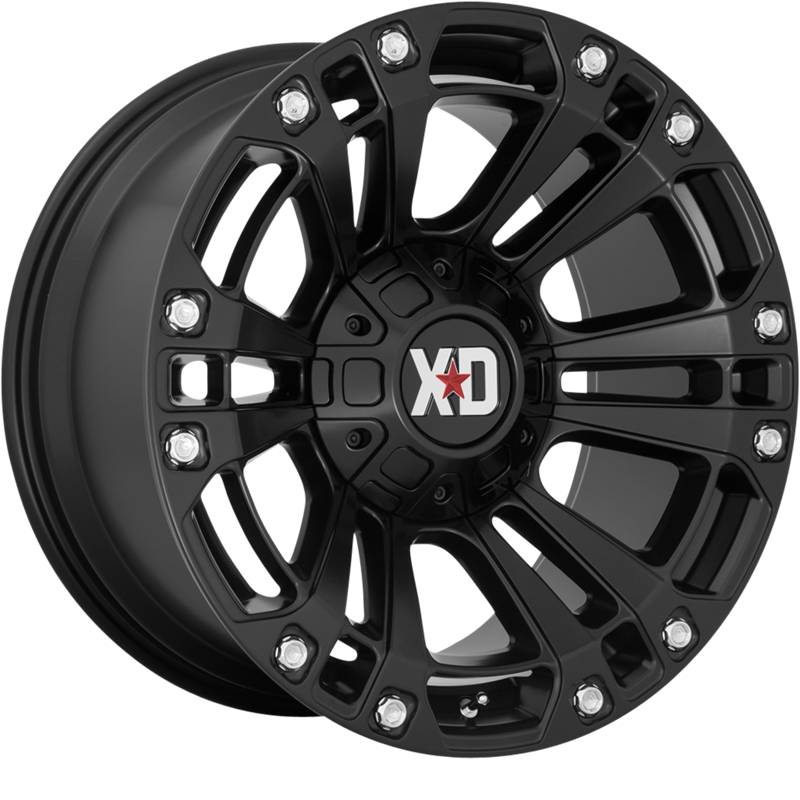 XD 20x9 XD851 Monster 3 Satin Black +0mm