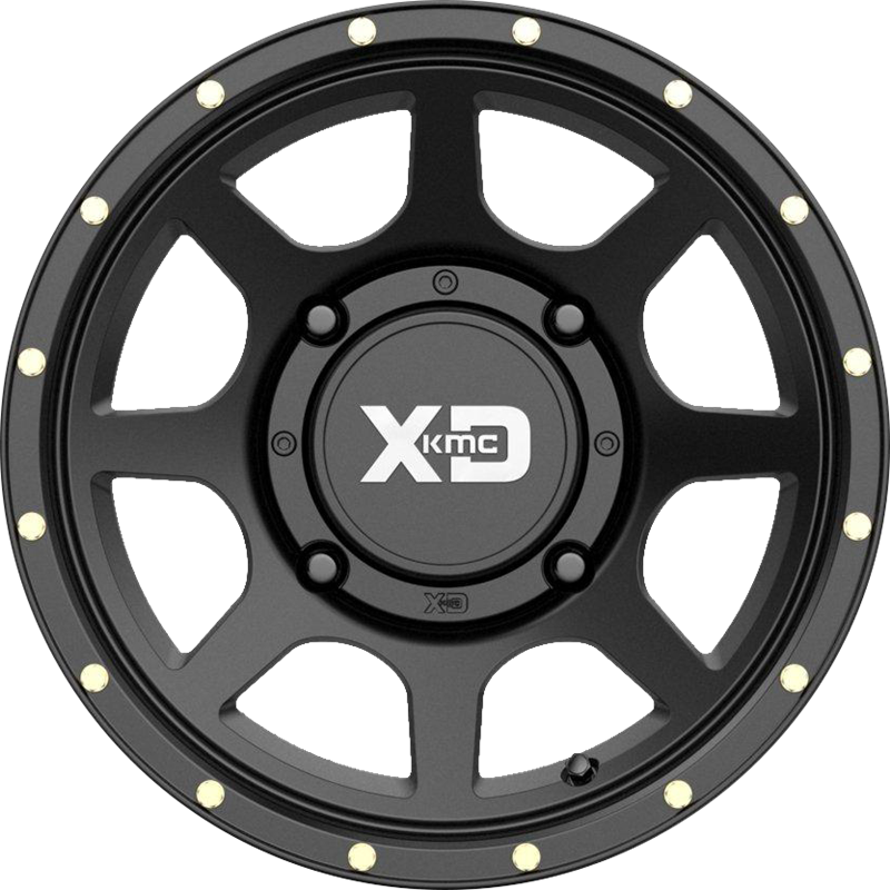 XD Powersports 15x6 XS134 Addict 2 Satin Black +38mm