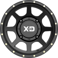 XD Powersports 15x6 XS134 Addict 2 Satin Black +38mm