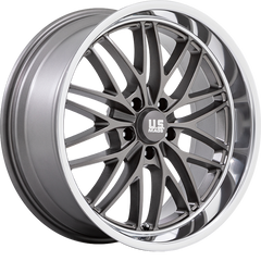 US Mags 20x8.5 U139 Santa Cruz Anthracite w/ Diamond Cut Lip +6mm