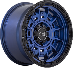 Black Rhino 17x9 Legion Cobalt Blue w/ Black Lip -12mm