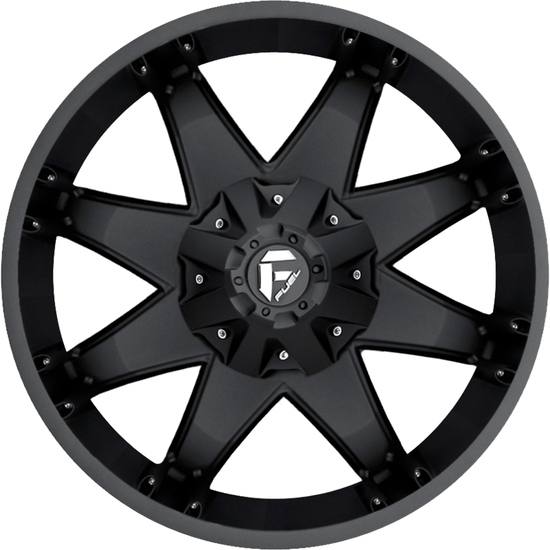 Fuel 20x9 D509 Octane Matte Black -12mm