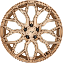 Niche 19x8.5 M263 Mazzanti Bronze Brushed +25mm