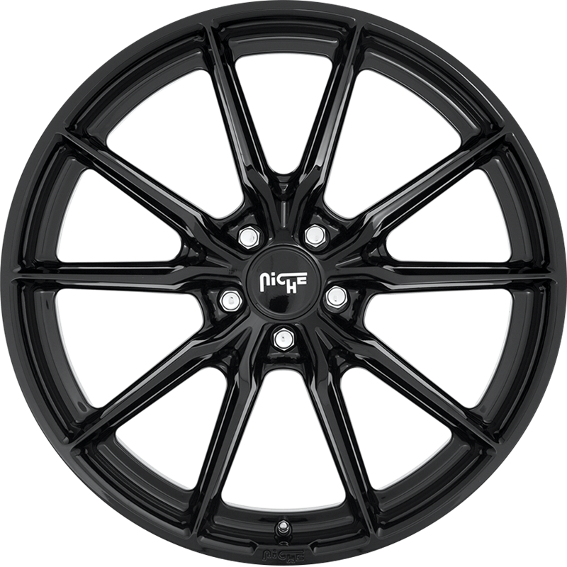 Niche 19x9.5 M240 Rainier Gloss Black +50mm