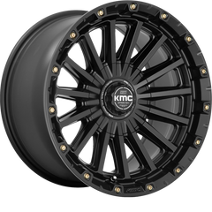 KMC 20x9 KM102 Tempo Satin Black +0mm