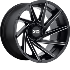 XD 20x10 XD834 Cyclone Satin Black Milled -18mm