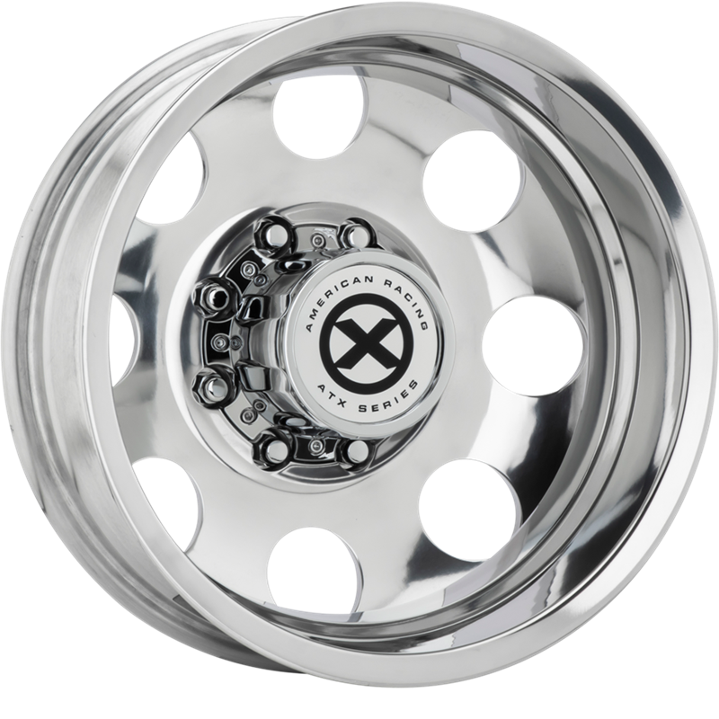 American Racing 17x6 AR204 Baja Dually Polished -134mm