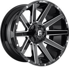 Fuel 20x9 D615 Contra Gloss Black Milled +20mm