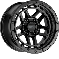 KMC 17x9 KM540 Recon Satin Black -12mm