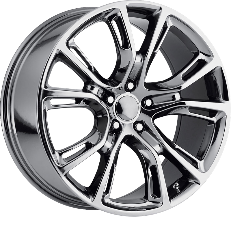 Performance Replicas 20x9 PR137 Black Chrome +34mm