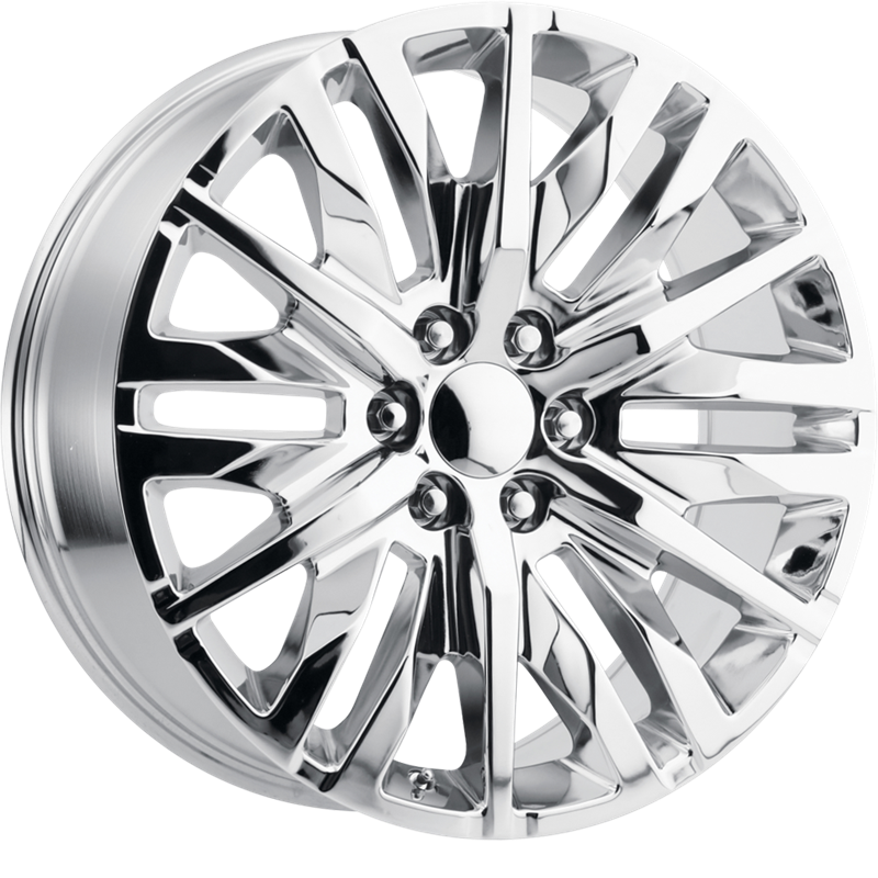 Performance Replicas 20x9 PR198 Chrome +24mm