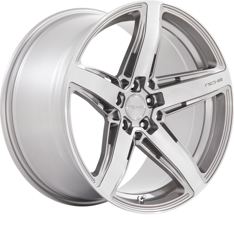 Niche 20x9 M270 Teramo Anthracite w/ Brushed Face and Tinted Clear Coat +42mm