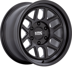 KMC 18x9 KM446 Mesa Forged Monoblock Satin Black -12mm