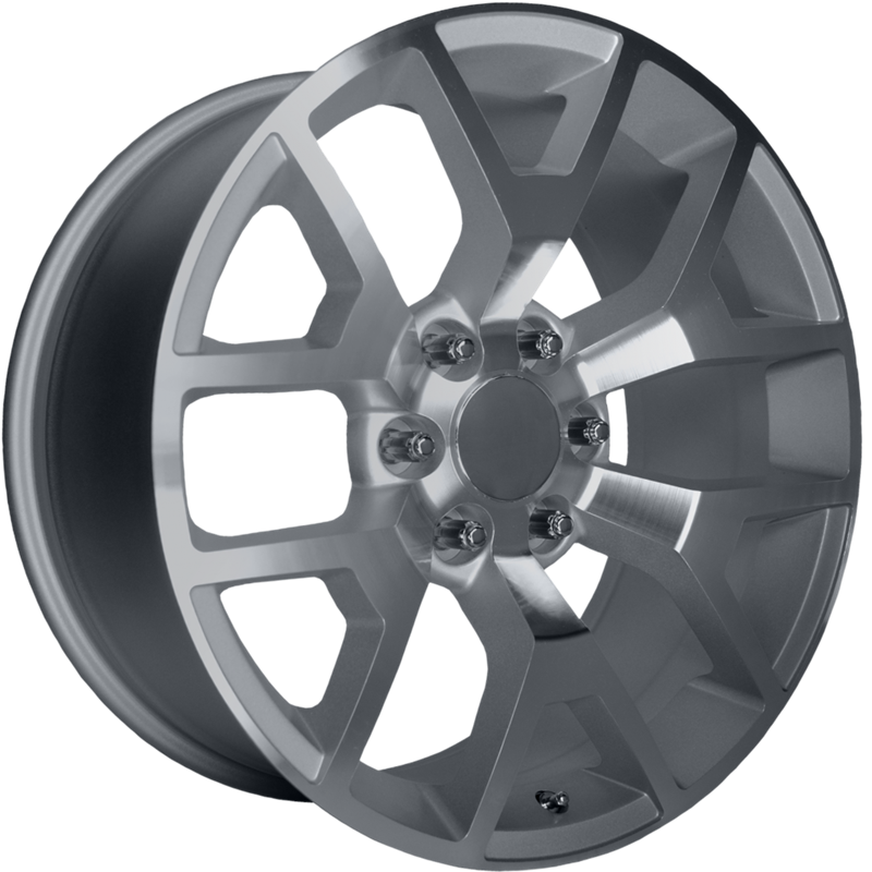 Performance Replicas 20x9 PR150 Silver Machined +27mm