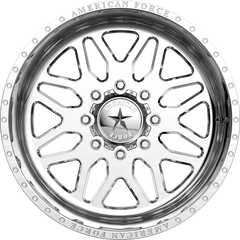 American Force 20x10 AFWB02 Trax SS Polished -25mm