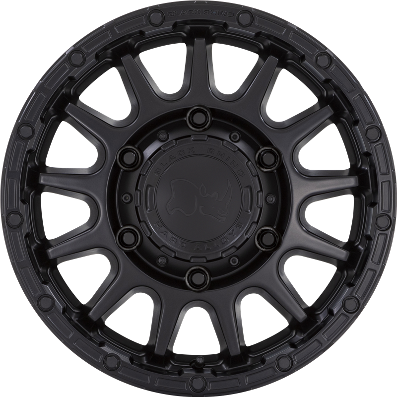 Black Rhino 16x8 Sequoia Matte Black +60mm