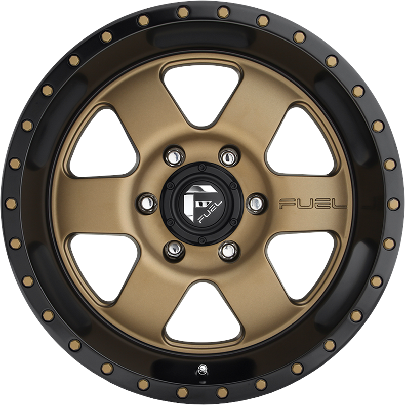 Fuel 20x9 D617 Podium Matte Bronze w/ Black Ring +2mm