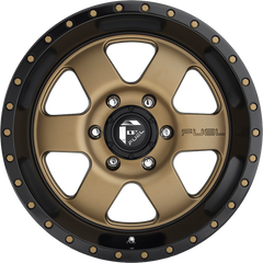 Fuel 20x9 D617 Podium Matte Bronze w/ Black Ring +2mm