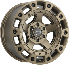 Black Rhino 20x9.5 Cinco Bronze w/ Black Bolts +12mm