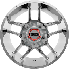 XD 20x9 XD839 Clamp Chrome +18mm