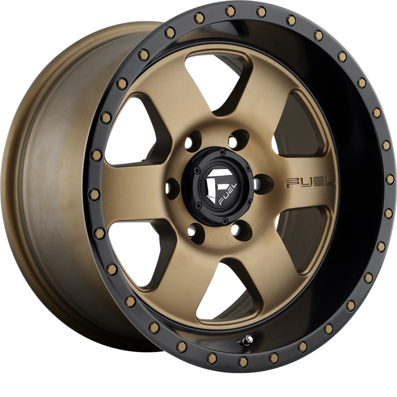 Fuel 20x9 D617 Podium Matte Bronze w/ Black Ring +2mm