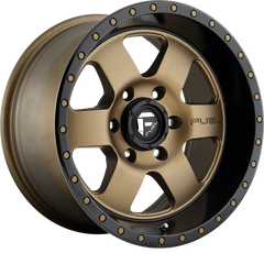 Fuel 20x9 D617 Podium Matte Bronze w/ Black Ring +2mm