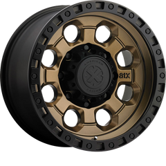 ATX Series 18x9 AX201 Matte Bronze w/ Black Lip +0mm