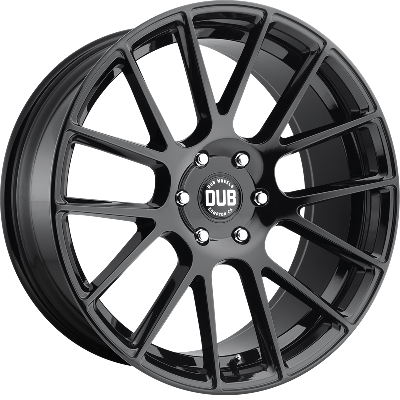 DUB 20x9 S205 Luxe Gloss Black +30mm