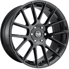 DUB 20x9 S205 Luxe Gloss Black +30mm