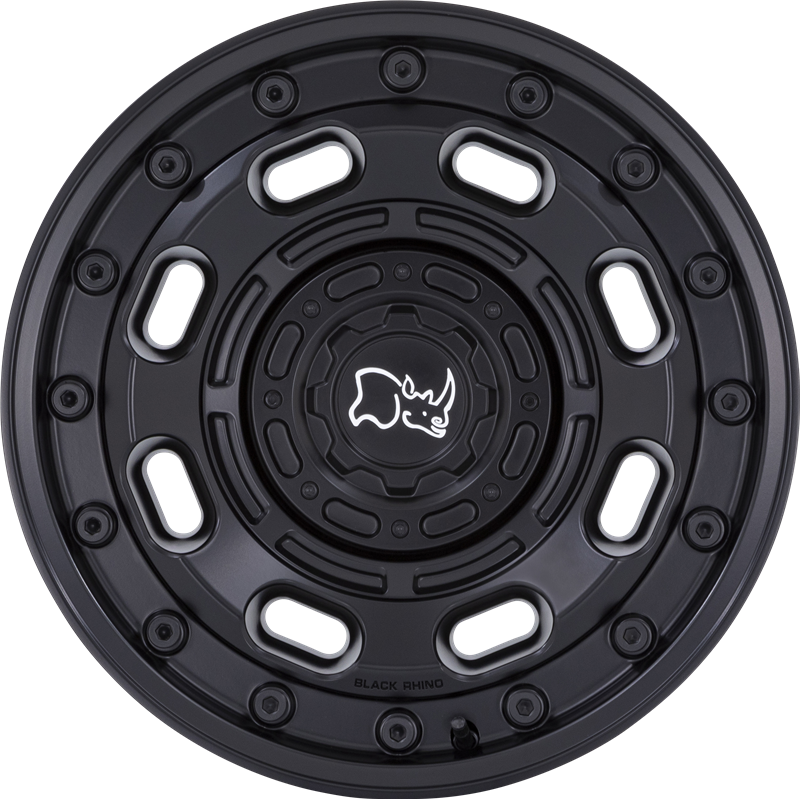 Black Rhino 17x8.5 Atlas Matte Black -10mm